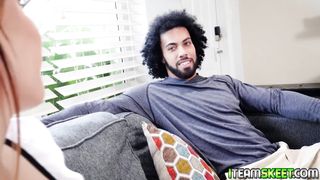 Stud fucks his hot sexy maid Hoeny Hayes