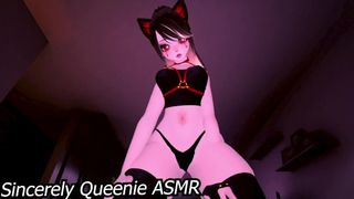 ASMR Neko Sucubbus Eat Eating and Purring