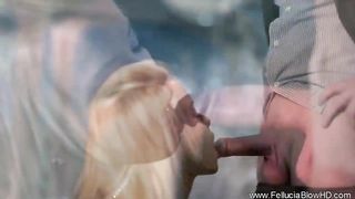 Awesome CFNM Style Romance Blowjob