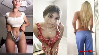 19 Sexy Teen Girl's Amateur Striptease Show