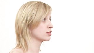 Hot Blonde Mistress Takes Control over a Lesbian