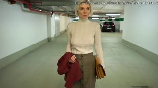 submissive business women - exposed in public