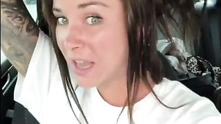 public flashing and slutty moments with felicity feline compilation