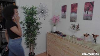 Helping My Black Neighbor Choose Her Lingerie