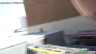 POVLife Hot big tits brunette teen Mika Sparx big cock POV hardcore sex