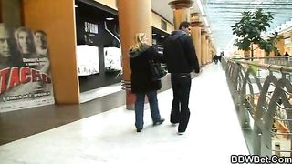 Huge Horny BBW giving head before cock riding