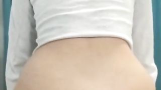 home video with my phat ass babe / cum on ass