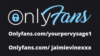 My hot trainer in booty shorts wants big dick and  protein shake after her workout ft jaimievinexxx