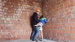 She was caught by a Construction worker when she masturbated - EN SUBTITLES