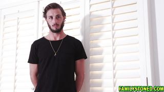 My older stepsister riding my big meat