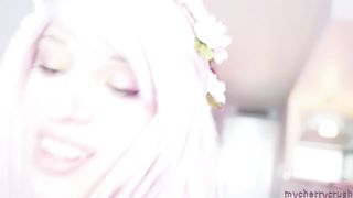 Fucking, Cock Kisses and Cum on Lips Cherry Crush