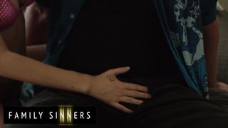 Family Sinners - Step Daughter Carolina Sweets Needs A Cock To Satisfy Her Stay