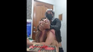 Sex with strangers deliveryman fuck hard,nagpakantot sa pizza deliveryman bilis umiyot