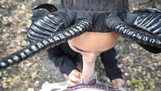 Famous facial on her face Luna Rain