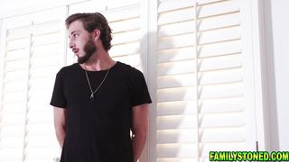 My older stepsister is so good in sex