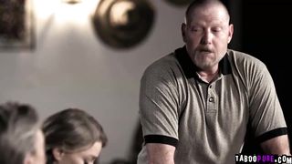 Horny busty milfs fucks this lucky guy