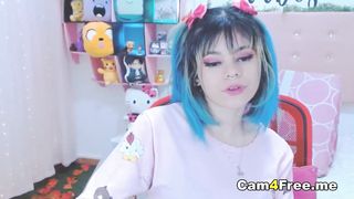 Slutty Femdom Plays With Huge Dildo