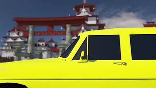 Japan teacher ooze out massive creampie