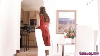 Whitney and April accepts Bella's threesome offer