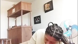 Katia Sucks my Dick and balls