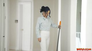 Mom helps with my unfinished bussiness