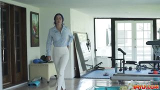 She rewarded me with a hot fuck inside