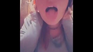 Milf Hiding For A Smoke