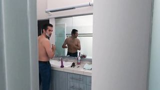 Besties fucked Donnie to keep him quiet