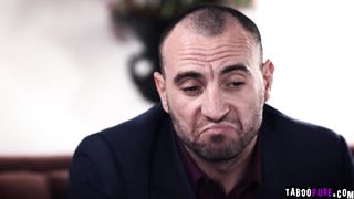 Maid Aryana bangs with her boss Stirling