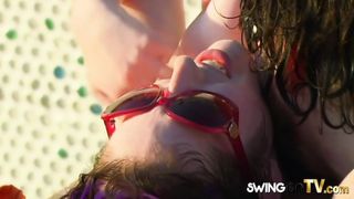 Summer pleasure with a horny brunette