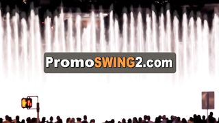 Sensual vibes for these naughty swingers