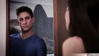 Brunette beauty in high heels fucked