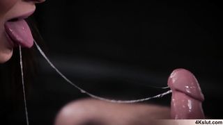 Brunette beauty in high heels fucked