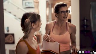 Teen Mackenzie bangs by conniving couple