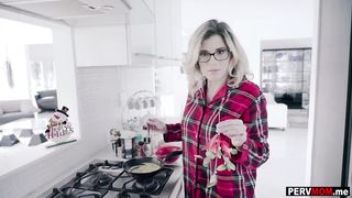 Licked my stepmoms pussy in the morning