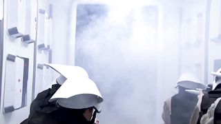 Babe sucking monster cock from Star Wars