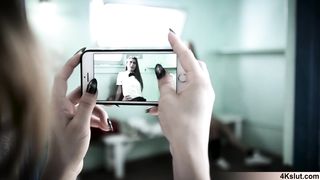 Her PA teacher is twice her age but she dont care