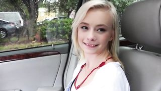Southern Teen Fucks in the Car