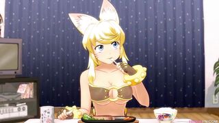 Wolf Girl 02 - 3D Hentai POV