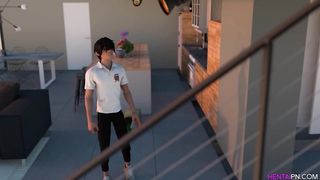 3D College Students - XXX Break