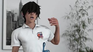 3D College Students - XXX Break