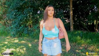 MILF is stranded on the side of the road