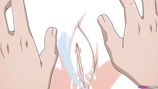 Erotic education with a DP and creampies