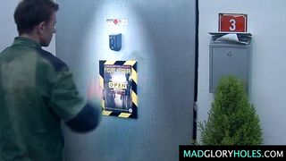 Step Mother GangBanged in Glory Hole