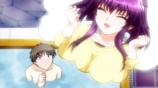 Hentai girl gives step-bro first blowjob