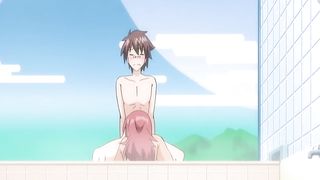 Nerdy university stud fucks hot MILF