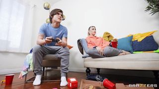 Fuck the house cleaner while my GF naps