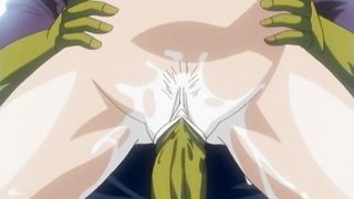 Hottie gets DP enjoying a hot doggystyle