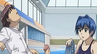 Classmate seduced with a public blowjob