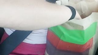 I piss in line at BK drive thru